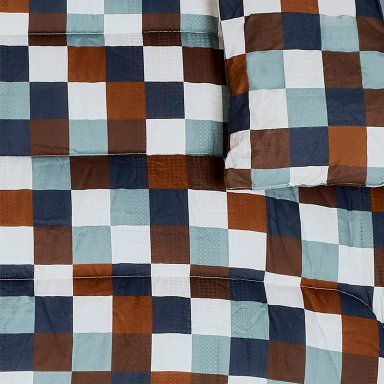 EDREDÓN RIPLEY HOME PERCALE 2PL 100% ALGODÓN CUADROS - 2