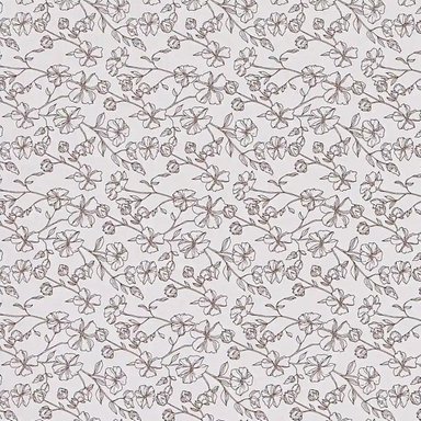 SET SÁBANAS 1.5 PLAZAS 100% ALGODÓN FLOR TAUPE - 3