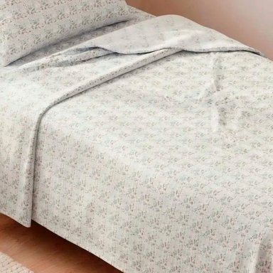 SET SÁBANAS RIPLEY HOME 1.5 PLAZAS 100% ALGODÓN PERRITOS ARCOIRIS - 2