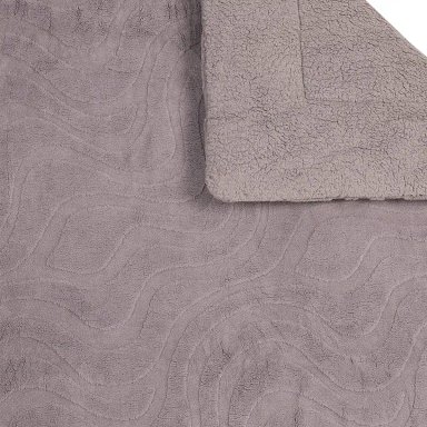 EDREDÓN RIPLEY HOME SHERPA GEO 2PL GRIS - 2