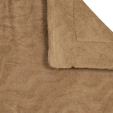 EDREDÓN RIPLEY HOME SHERPA GEO 1.5PL TAUPE - 2