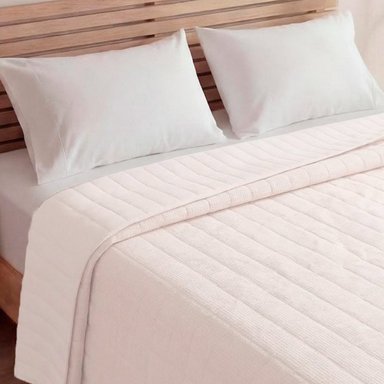 CUBRECAMA RIPLEY HOME WAFFLE  KING IVORY - 2