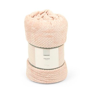 FRAZADA RIPLEY HOME NEW WAFFLE QUEEN TAUPE - 2