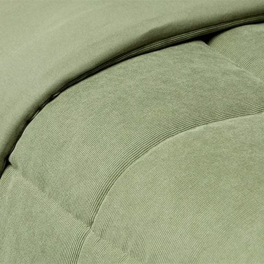 EDREDÓN RIPLEY HOME CORDUROY 1.5PL VERDE - 3
