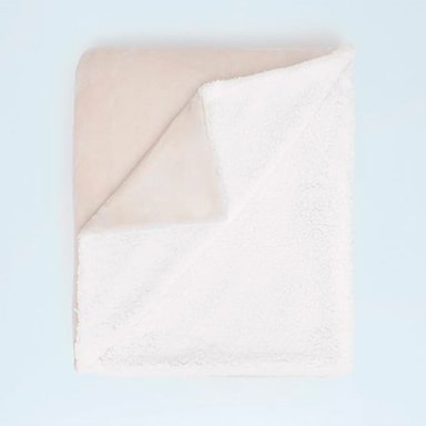 FRAZADA RIPLEY HOME FLANNEL CSHERPA 2PL IVORY - 2