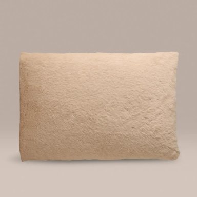 COJIN PELUDO 35X50 TAUPE
