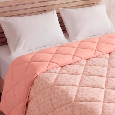EDREDÓN RIPLEY HOME PROMO 2PL RAMO ROSA - 2