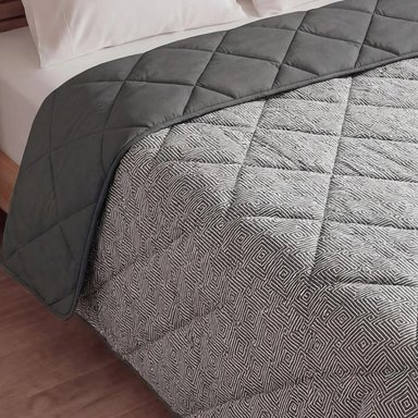 EDREDÓN RIPLEY HOME PROMO 1.5PL GEO LAB ACERO - 2