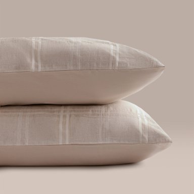 FUNDA DE ALMOHADA MAISON LINETT EDREDÓN 50X70 CUADROS - 2