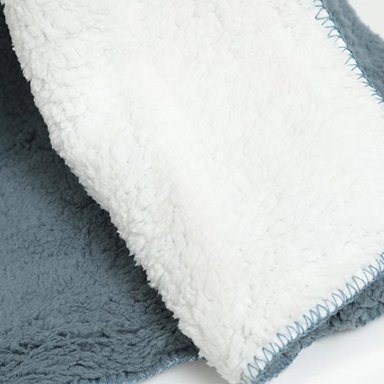MANTA RIPLEY HOME SHERPA COLORES AZUL 125X150 - 3