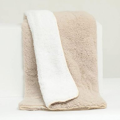 MANTA RIPLEY HOME SHERPA COLORES TAUPE 125X150 - 2