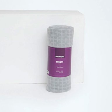 MANTA RIPLEY HOME POLAR ROLLITO ESTAMP GEO GRIS - 3