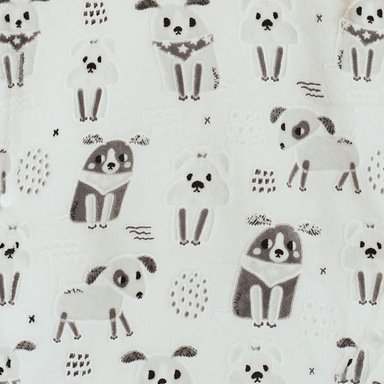 MANTA RIPLEY HOME PONCHO GLOW KIDS PERRO - 3