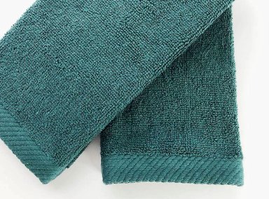 SETX2 TOALLAS DE BAÑO ESMERALDA 50X30 CM - 2