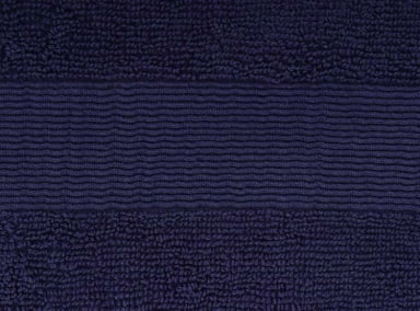 TOALLA DE MANO 100% ALGODÓN 550GR  AZUL 80X50 CM - 2