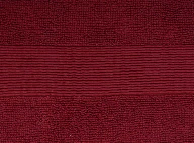 TOALLA DE MANO 100% ALGODÓN 550GR  BURDEO 80X50 CM - 2