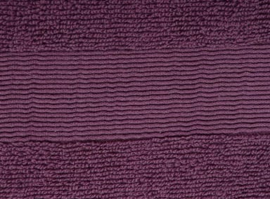 TOALLA DE MANO 100% ALGODÓN 550GR MALVA 80X50 CM - 2