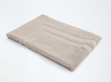 PISO DE BAÑO 100% ALGODÓN TAUPE - 2