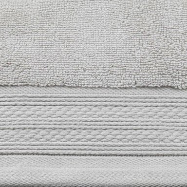 TOALLA DE BAÑO 700GR GRIS 100% ALGODÓN 140X70CM - 2