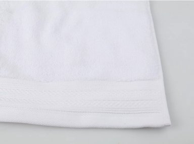 TOALLA DE MANO 700GR BLANCO 100% ALGODÓN 80X50CM - 3