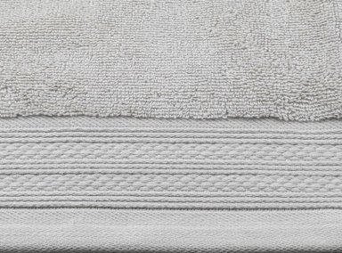 TOALLA DE MANO 700GR GRIS 100% ALGODÓN 80X50CM - 2