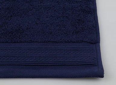 TOALLA DE MANO 700GR AZUL 100% ALGODÓN 80X50CM - 3