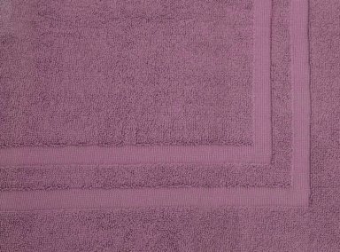 PISO DE  BAÑO 100% ALGODÓN MALVA - 3