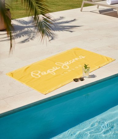 TOALLA DE PLAYA PEPE JEANS 100% ALGODÓN 100X180 CM