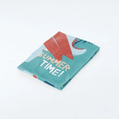 PONCHO PLAYA RIPLEY HOME DINOSURF ALGODÓN 60X120 CM - 2