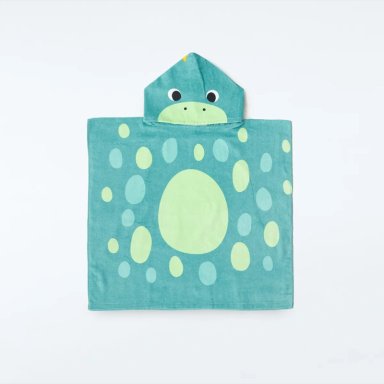 PONCHO PLAYA RIPLEY HOME DINO ALGODÓN 60X120 CM