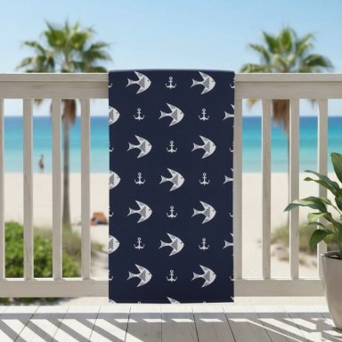 TOALLA DE PLAYA NAVIGATA PECES