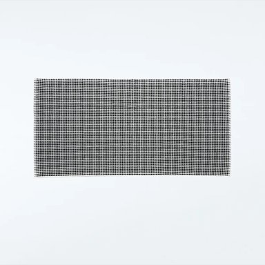 TOALLA MAISON LINETT BAÑO DOTS NEGRO 70X140 CM - 2