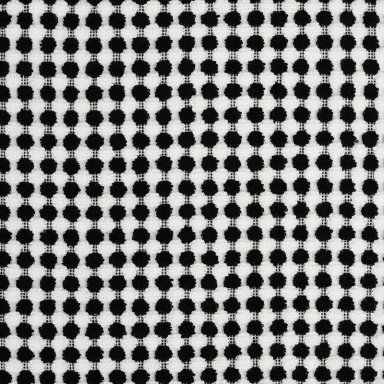 TOALLA MAISON LINETT BAÑO DOTS NEGRO 70X140 CM - 3