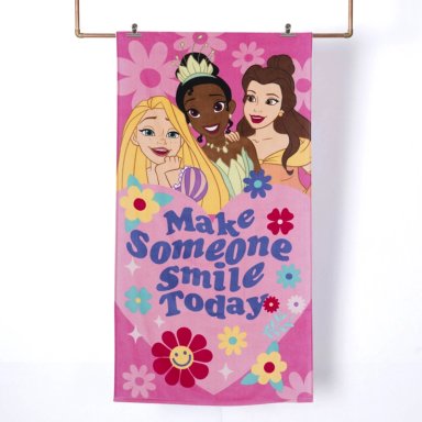 TOALLA DE PLAYA DISNEY PRINCESAS 100% ALGODÓN 70X140 CM