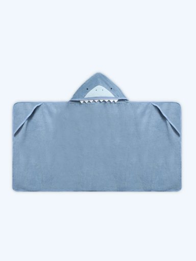 TOALLA RIPLEY HOME SHARK TERCIOPELO DE ALGODÓN 63X127 CM - 2