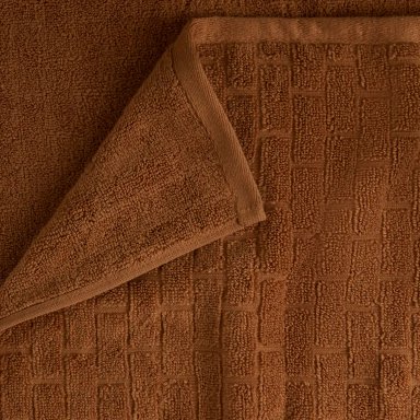 TOALLA DE BAÑO BRICKS BLACK 100%ALGODÓN 140X70 CM - 2