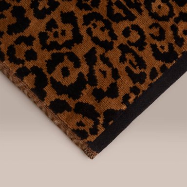 SETX4 TOALLAS DE CARA RIPLEY HOME ANIMAL PRINT TAUPE - 3