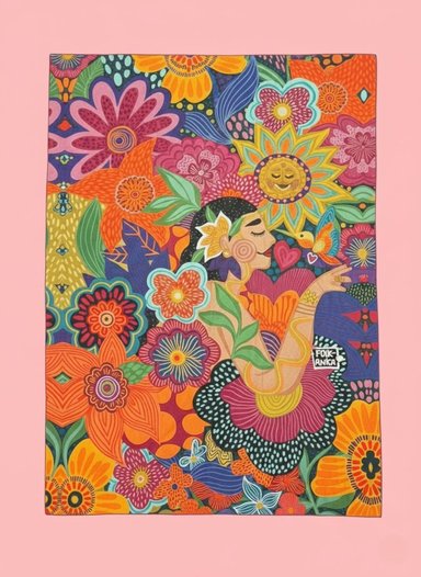 TOALLA DE PLAYA FOLKANICA TOALLA MICROFIBRA MUJER 110.0X CM - 2
