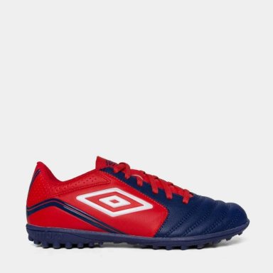 ZAPATILLAS HOMBRE UMBRO FÚTBOL PASTO SINTÉTICO ROJO 82016U-MEA