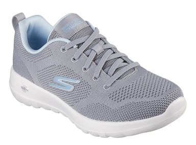 ZAPATILLAS MUJER SKECHERS RUNNING GRIS 124640-GYBL - 2