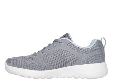 ZAPATILLAS MUJER SKECHERS RUNNING GRIS 124640-GYBL - 3