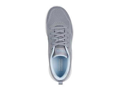 ZAPATILLAS MUJER SKECHERS RUNNING GRIS 124640-GYBL - 4