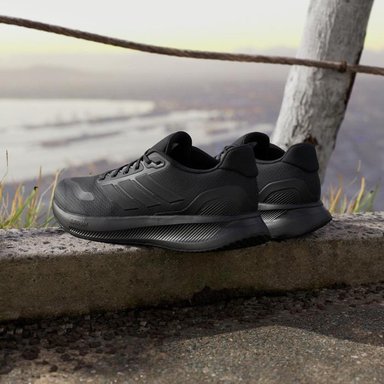 ZAPATILLAS HOMBRE ADIDAS DEPORTIVAS NEGRO RUNFALCON 5 - 3