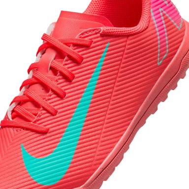 ZAPATILLAS NIÑO NIKE CHIMPUNES ROJO JR VAPOR 16 CLUB TF - 4