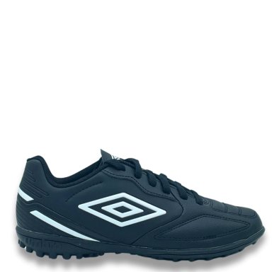 ZAPATILLAS NIÑO UMBRO FÚTBOL PASTO SINTÉTICO NEGRO 82160U-R11 CLASSICO XIII LT TF - JNR