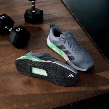ZAPATILLAS HOMBRE ADIDAS CROSS TRAINING GRIS DROPSET CONTROL - 3