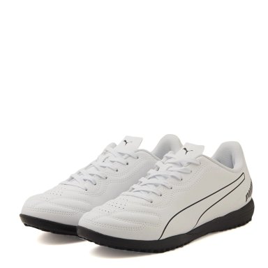PUMA FÚTBOL ZAPATILLAS NIÑO PUMA FÚTBOL PASTO SINTÉTICO BLANCO CLASSICO TT - 4