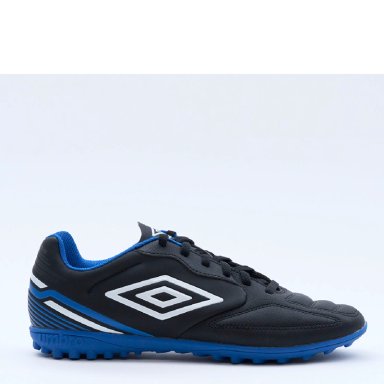 ZAPATILLAS HOMBRE UMBRO FÚTBOL PASTO SINTÉTICO NEGRO CLASSICO XIII TF
