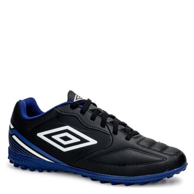 ZAPATILLAS HOMBRE UMBRO FÚTBOL PASTO SINTÉTICO NEGRO CLASSICO XIII TF