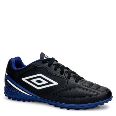 ZAPATILLAS NIÑO UMBRO FÚTBOL PASTO SINTÉTICO NEGRO CLASSICO XIII TF